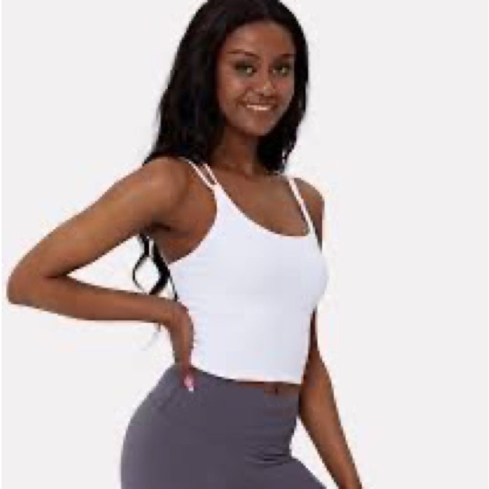 NWT ribbed crop tank